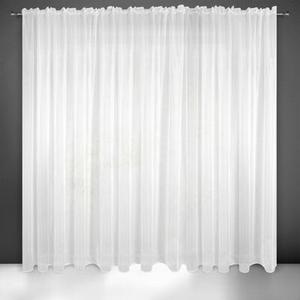 Firana gotowa Lucy na taśmie 350 x 250 cm biały