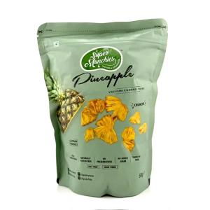 Super Munchies Chipsy Ananasowe 50g Zdrowa Przekąska Z Błonnikiem Salt Free