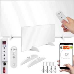 GRZEJNIK NA PODCZERWIEŃ IR PROMIENNIK 1200W WIFI PILOT APLIKACJA TUYA 24m