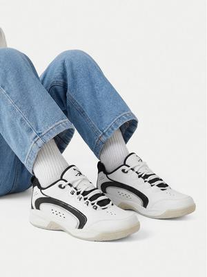SHAQ Sneakersy EO-GOLIATH AQ95071B-WBZ Biały