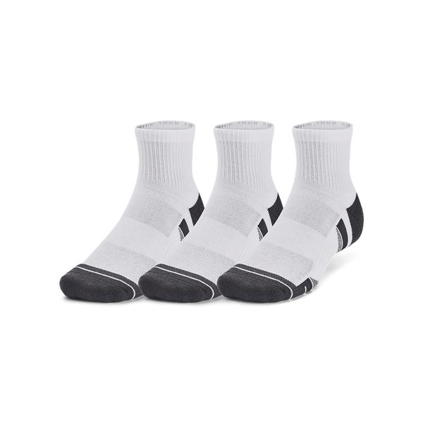 UNDER ARMOUR skarpetki do kostki unisex 3 Pak białe (M)