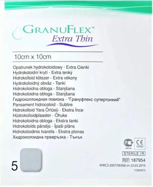 ConvaTec - GranuFlex Extra Thin 10cm x 10cm 5szt.