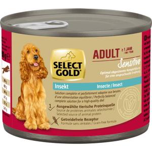 SELECT GOLD mokra karma dla psów Sensitive Adult Owady 6x200 g