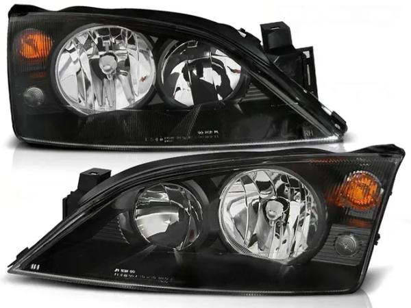 LAMPY REFLEKTORY FORD MONDEO MK3 00-07 BLACK DEPO