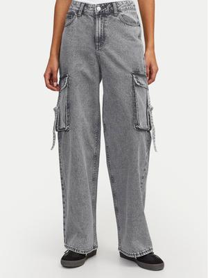 JJXX Jeansy Tokyo 12267831 Szary Wide Leg