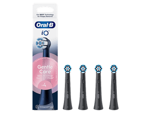 Końcówki do szczoteczki ORAL-B iO Gentle Care (4 szt.) Czarny