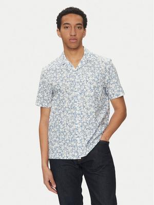 Michael Kors Koszula CS5409LHPM Niebieski Relaxed Fit