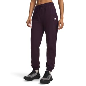 Under Armour UA Sport Terry Jogger damskie spodnie dresowe bawełna fiolet (XS)