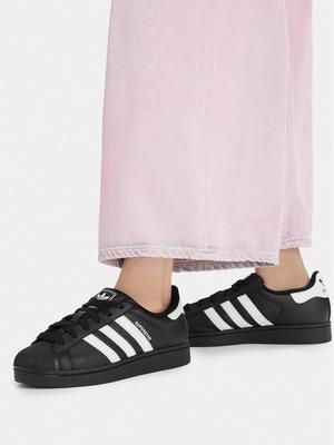 adidas Sneakersy Superstar II JI0079 Czarny