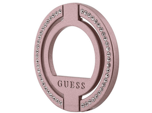 Uchwyt na palec GUESS MagSafe Ring stand Różowy GUMRSALDGP