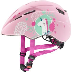 Kask rowerowy dziecięcy UVEX Kid 2 CC różowy (46-52)