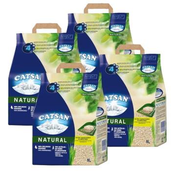 CATSAN Natural żwirek zbrylający się 4x8 l