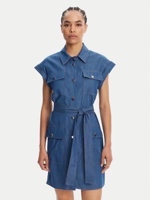 Liu Jo Sukienka jeansowa WA5509 D4695 Niebieski Regular Fit