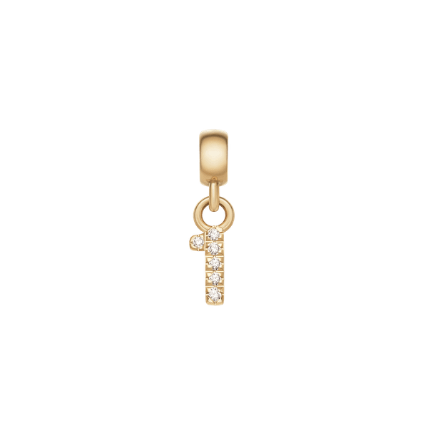 Daniel Wellington DW Charm Number 1 Gold