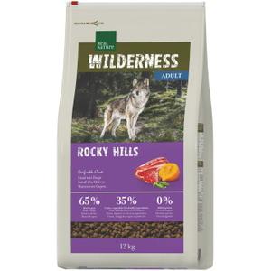 REAL NATURE WILDERNESS sucha karma pies, adult, Rocky Hills, wołowina z kozą 2x12 kg