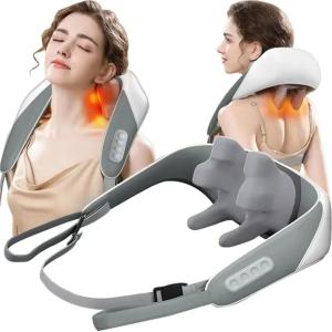 Masażer Shiatsu do Szyi Karku Pleców Rozgrzewający Elegancki Kołnierz