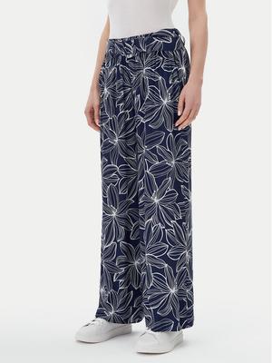 Olsen Spodnie materiałowe 14002153 Granatowy Relaxed Fit