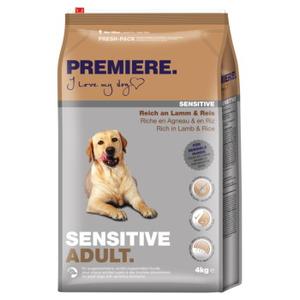 PREMIERE Sensitive karma sucha dla dorosłych psów Jagnięciną 4 kg