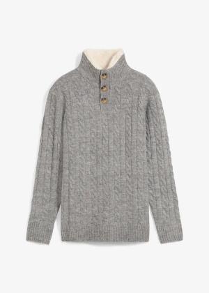 Sweter ze stójką