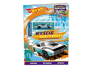 Książka MATTEL Hot Wheels. Wyścig przez kontynent!