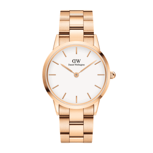 Daniel Wellington DW Watch Iconic Link Rose Gold 28mm