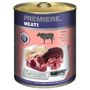 PREMIERE Meati mokra karma dla psów, Adult, Wołowina 12x800 g