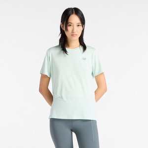 Koszulka damska New Balance WT41222COJ – miętowa