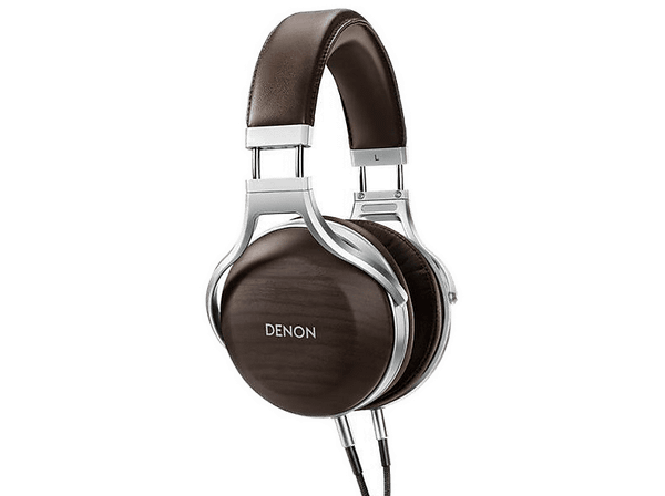 Słuchawki przewodowe DENON AH-D5200 Srebrno-brązowy