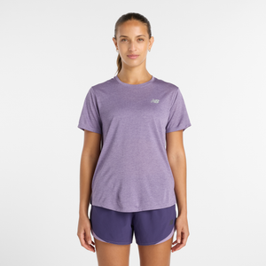 Koszulka damska New Balance WT41253AB7 – fioletowa
