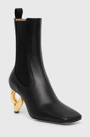 JW Anderson sztyblety skórzane Chain Heel