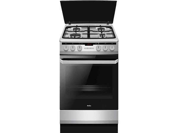 Kuchnia gazowo-elektryczna AMICA 58GE3.43HZpTaDA(Xx) Pizza Inox