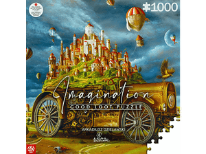 Puzzle GOOD LOOT Imagination Puzzle: Arkadiusz Dzielawski Wielka Przeprowadzka / Big Move (1000 elementów) Wielokolorowy