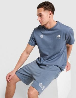 The North Face T-Shirt M Wording Fonts Relaxed Ss
