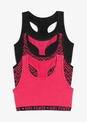 Biustonosz bustier z miękkiej bawełny organicznej (3 szt.)