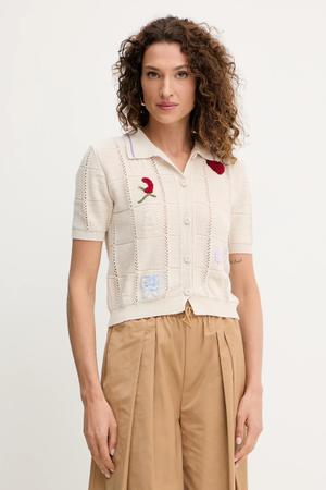 Twinset kardigan z wełną