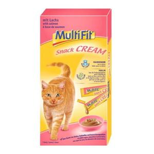 MultiFit kremowy przysmak Łosoś i inulina 77x15 g