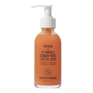 Rozjaśniający i złuszczający żel do mycia Superfruit - Papaja + Witamina C