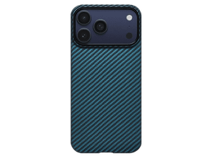 Etui PITAKA Ultra-Slim do iPhone 17 Pro Max Czarno-niebieski