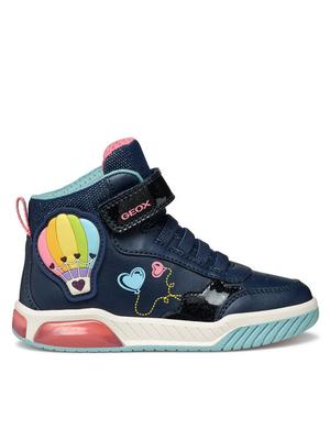 Geox Sneakersy J Inek J56ASA 0BCKC C4358 M Granatowy