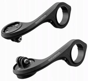 Uchwyt rowerowy dwustronny licznika/lampka/GoPro ROCKBROS mocowanie Garmin