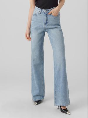 Vero Moda Jeansy Tessa 10283858 Niebieski Wide Leg