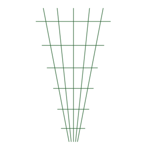 Kratka do pnączy 150 x 75 - 15 cm zielona