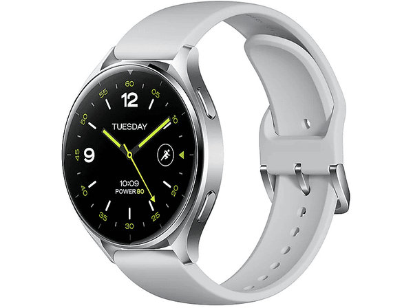 Smartwatch XIAOMI Watch 2 Szary 46mm z paskiem w kolorze szarym