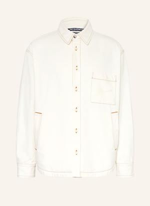 Jacquemus Koszula Jeansowa La Chemise Boulanger Comfort Fit weiss
