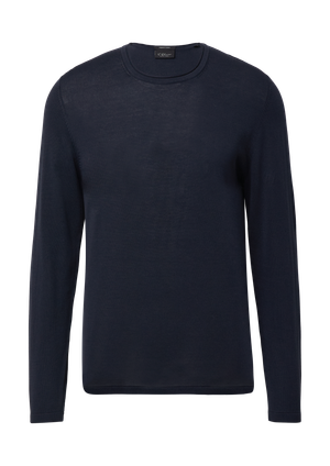 Lekki sweter z cienkiej dzianiny wykonany z czystej bawełny