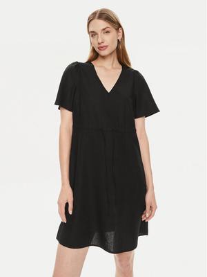 Vero Moda Sukienka letnia Mymilo 10303686 Czarny Regular Fit