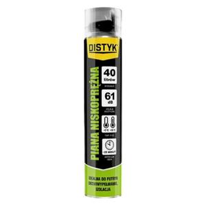 Piana pistoletowa niskoprężna ZIMOWA Profi PU 750 ml DISTYK
