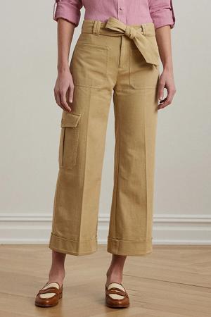 Lauren Ralph Lauren spodnie bawełniane