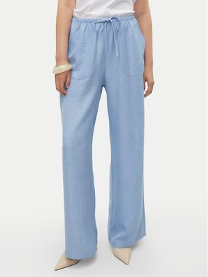 Vero Moda Spodnie materiałowe Melaney 10316385 Niebieski Loose Fit