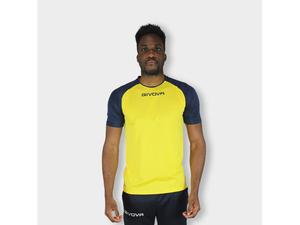 GIVOVA koszulka sportowa męska treningowa MAC03 żółta (2XL)